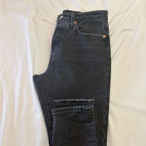 Black 501s Skinny Jeans